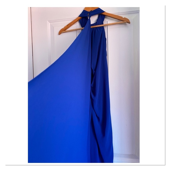 Carla Zampatti Blue Floaty Formal Dress - Picture 5 of 8